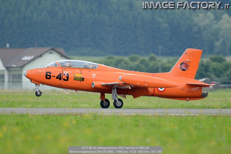 2013-06-28 Zeltweg Airpower 5921 Aermacchi MB-326.jpg